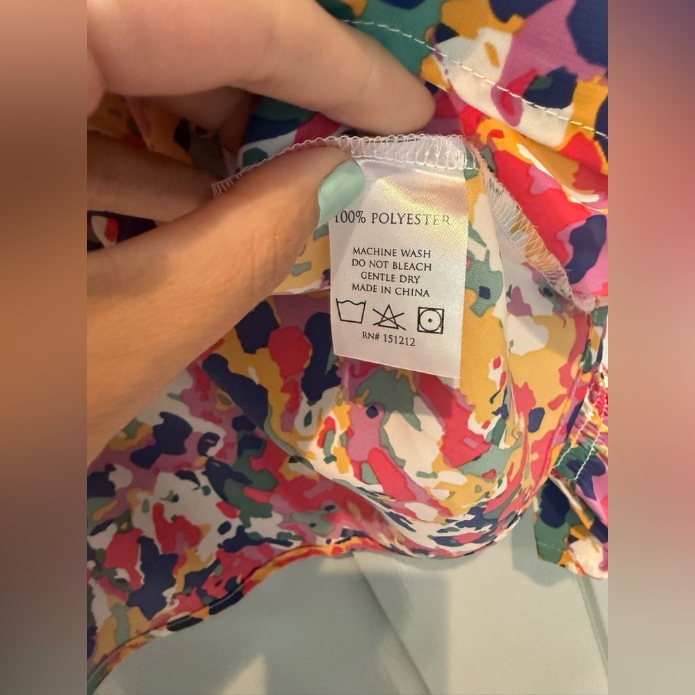 Michelle Mcdowell Abstract Bold Statement Sleeve … - image 3